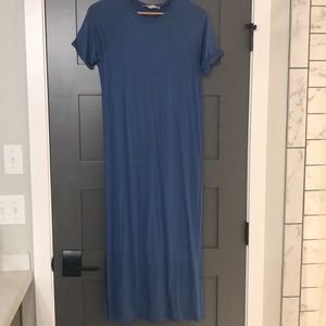 NWOT LOFT - T-shirt maxi dress - blue - XS